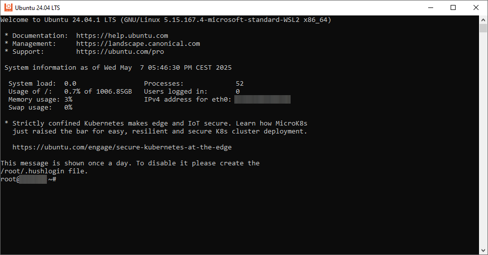Bash shell